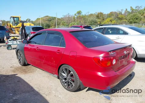 2003 Toyota Corolla Le from USA, damaged, VIN 2T1BR32E53C127748